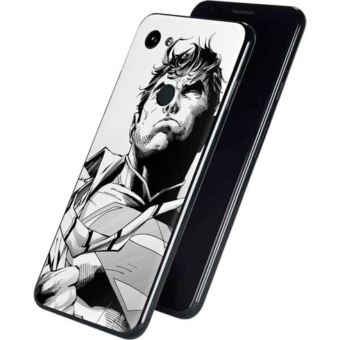 DC Comics Superman Unchained #1 SD Comic Con Variant Cover New 52 Art by Jim Lee Google Pixel 3a XL Skin